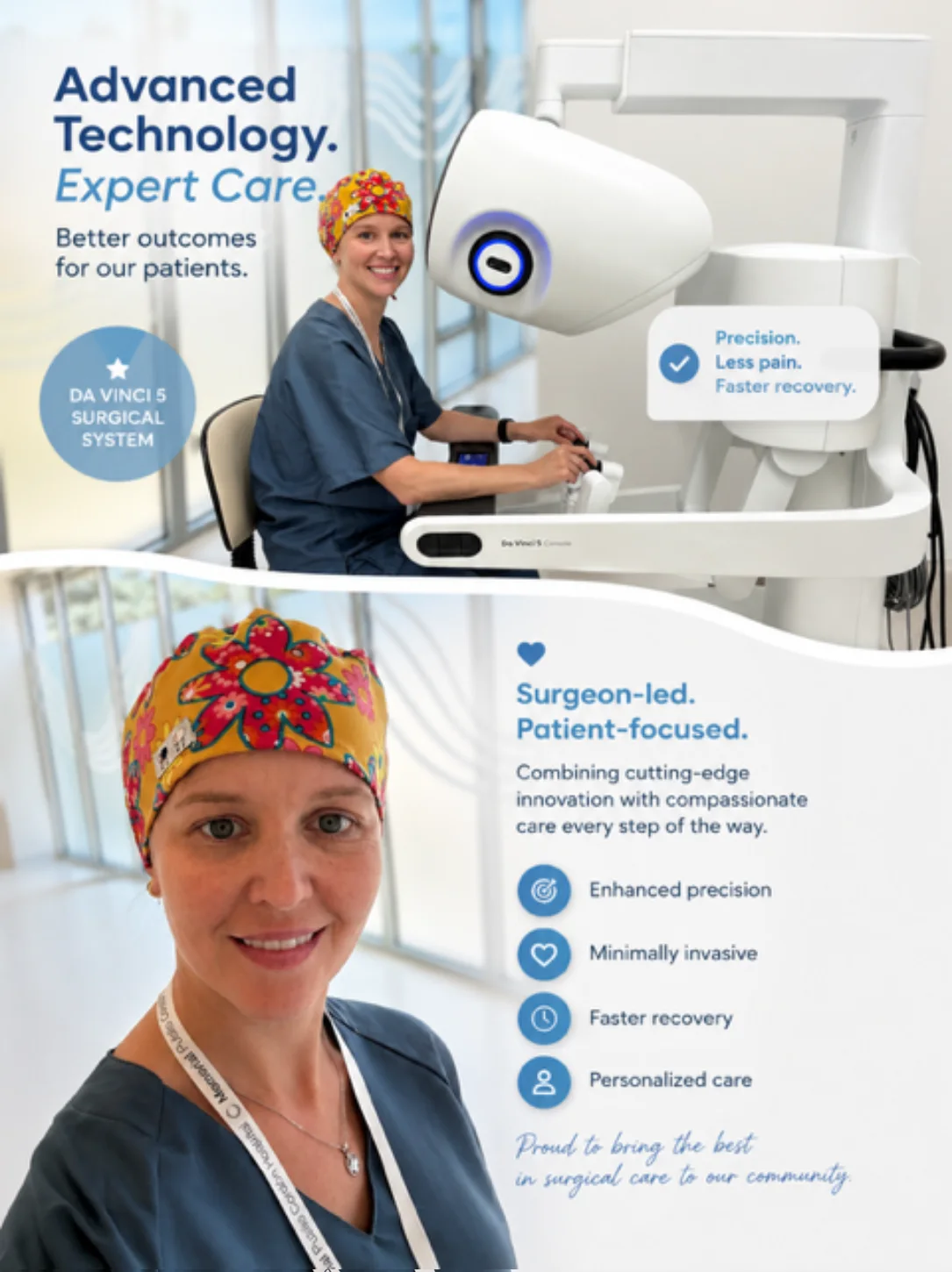 Da Vinci robotic surgery in colorectal cancer