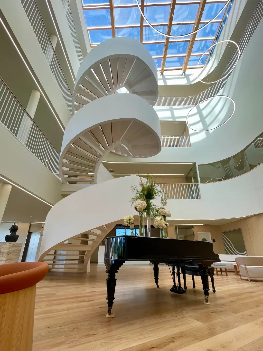 Zona común del Hospital Memorial Publio Cordón