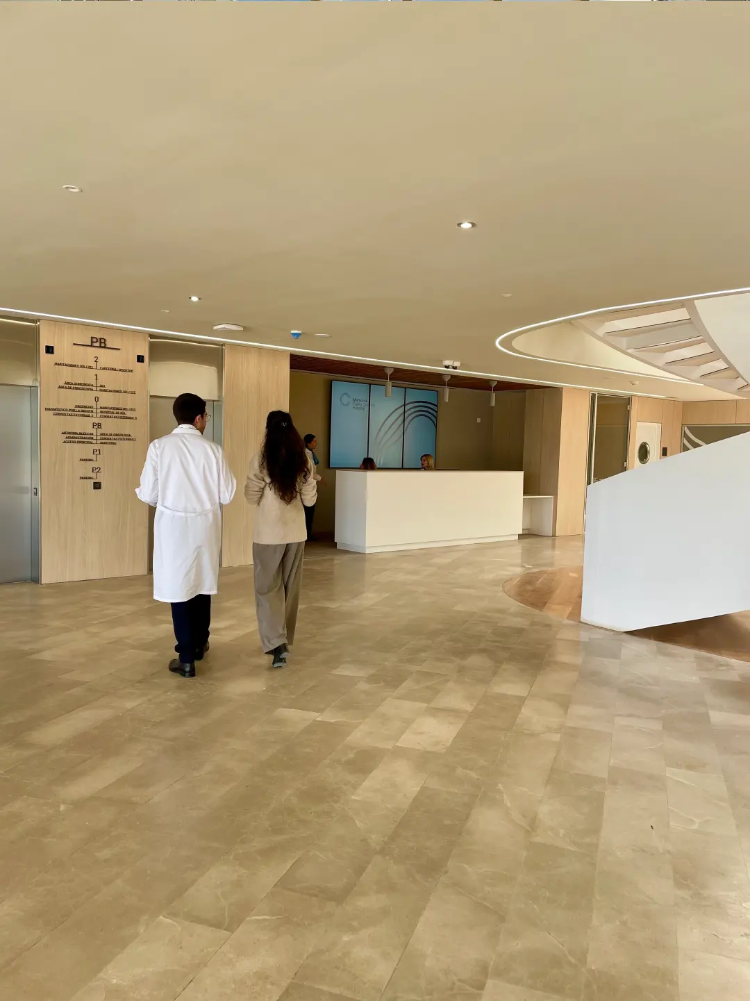 Recepción del Hospital Memorial Publio Cordón